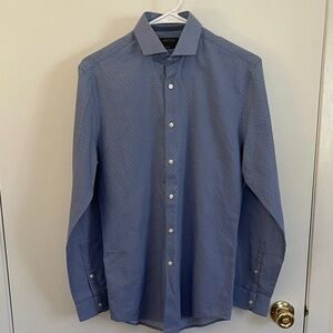 Men's Blue Dress Shirt